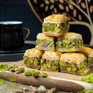 Baklava with pistachios