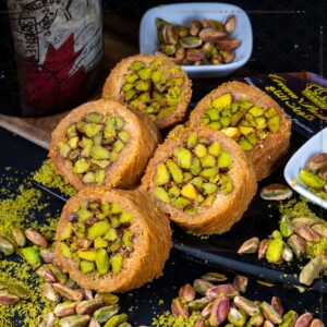 Borma with pistachios