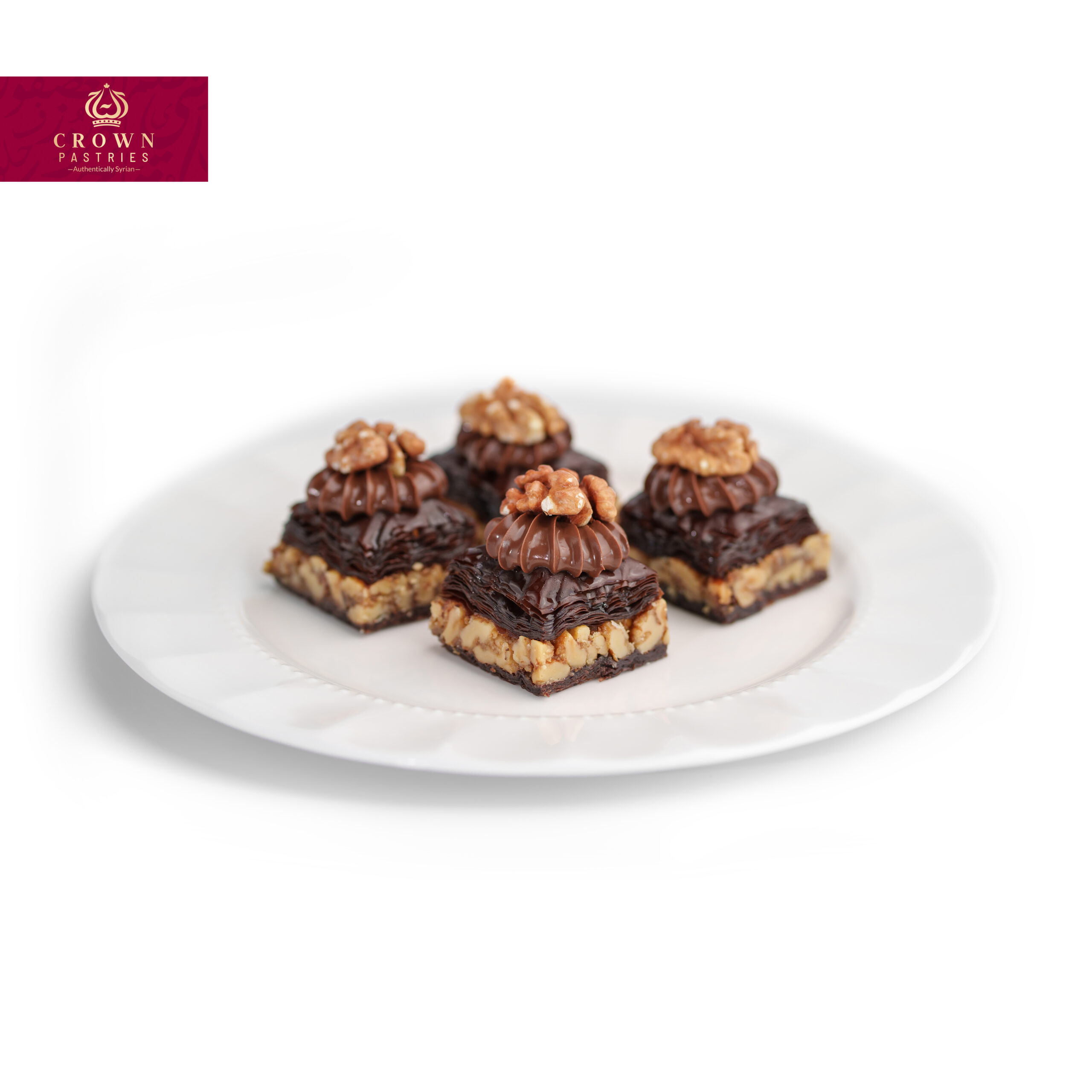 Baklava with walnuts