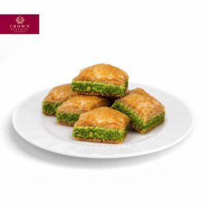 Sugar Free Pistachios baklava square