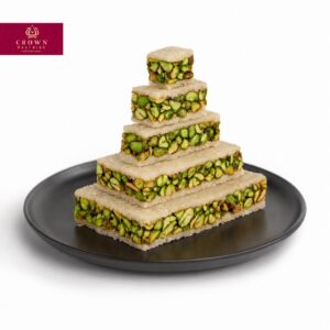 Balaurieh with pistachios