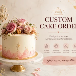 Custom Cake Order